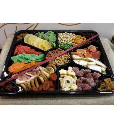 Dried Fruits Sushi Platter