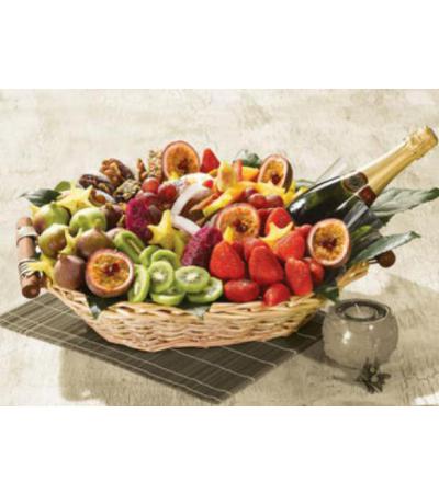 Magic of Love Tropical Fruit Basket for Israel delivery only
